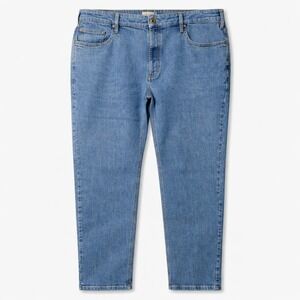 ORVIS Five Pocket Jean Sz 42x30 Dk Wash Stretch Straight Leg Comfort Summer/2023